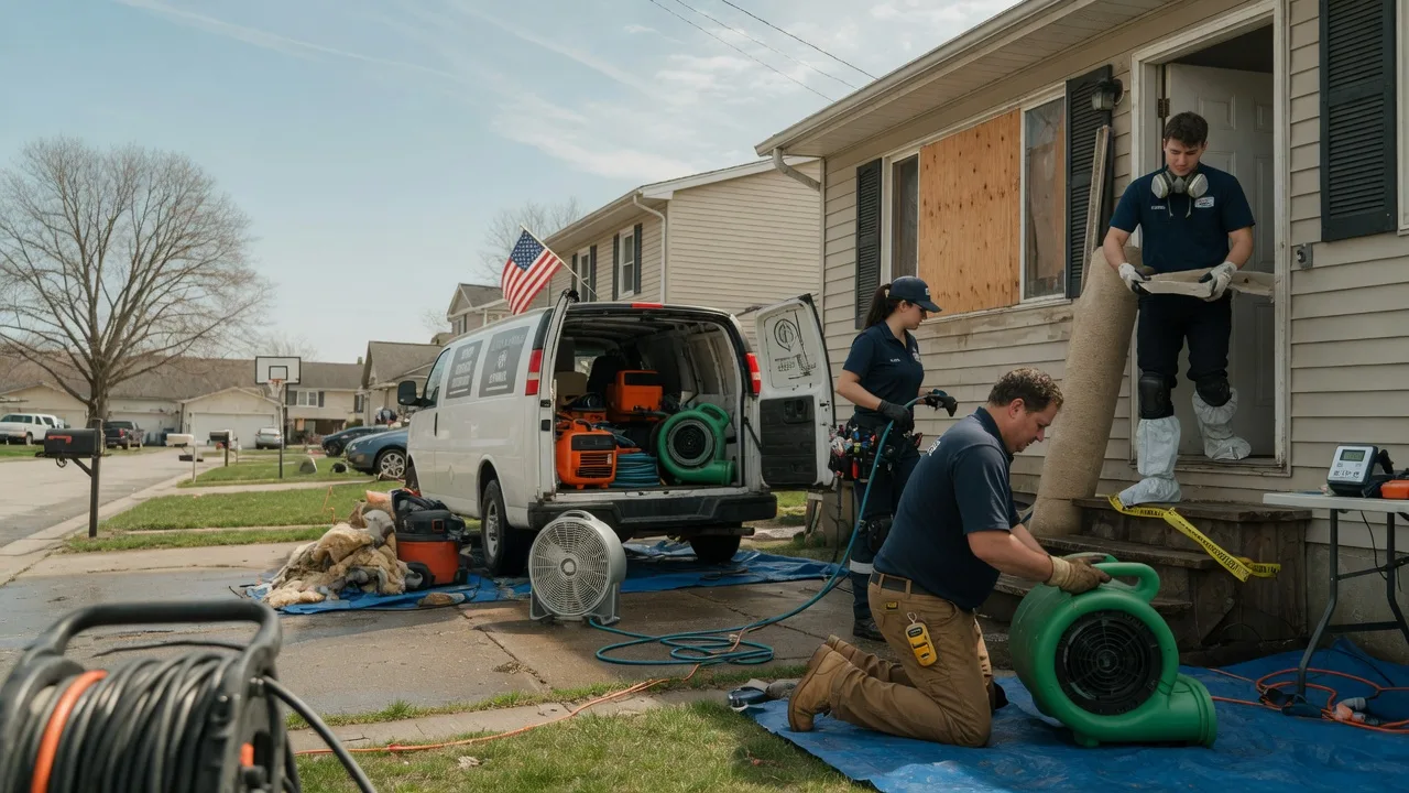 Water Damage Restoration in Bancroft, WI near me